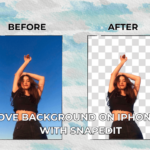 How to remove background on iphone